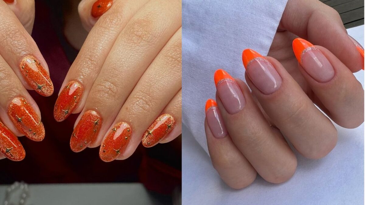 Why Aperol Spritz Nails Are 2026’s Hottest Summer Mani Trend