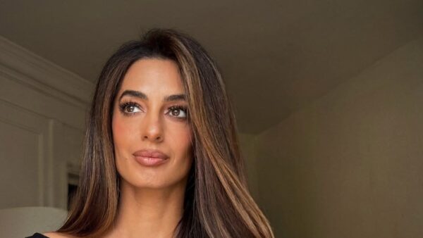 Amal Clooney’s Blurred Lip Look Has Everyone Talking. Here’s Why