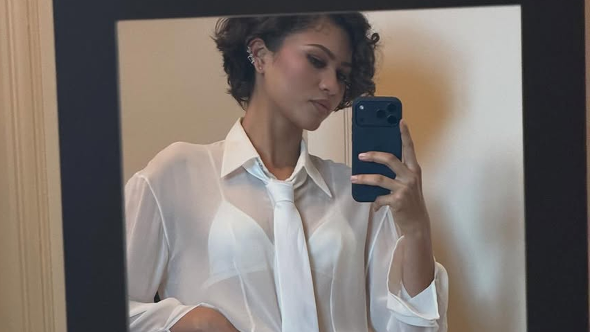 Zendaya’s Bridal Necktie Look Has Us Rethinking Wedding Norms