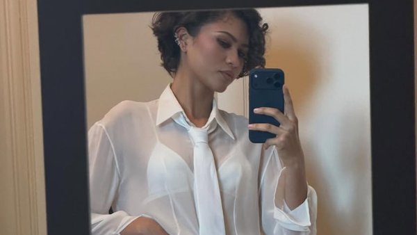 Zendaya’s Bridal Necktie Look Has Us Rethinking Wedding Norms