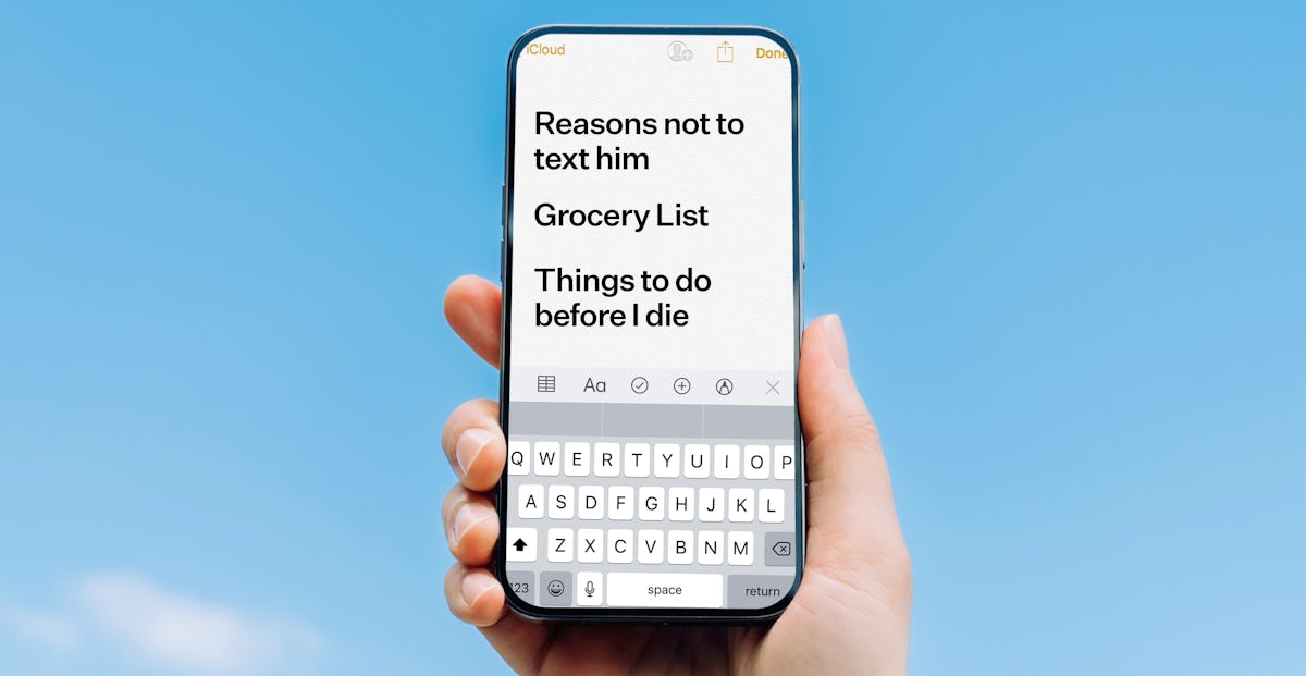 27 Notes App List Ideas Every Girl Should Steal Right Now